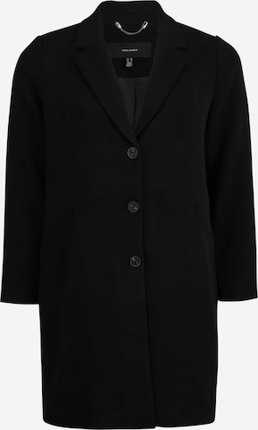 Manteau mi-saison 'Cindy' Vero Moda Curve en noir : devant