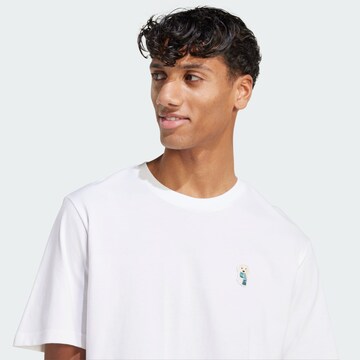 ADIDAS SPORTSWEAR Functioneel shirt 'Dog Sock' in Wit