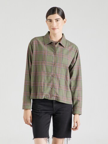 Camicia da donna 'Roni' di mazine in verde: frontale