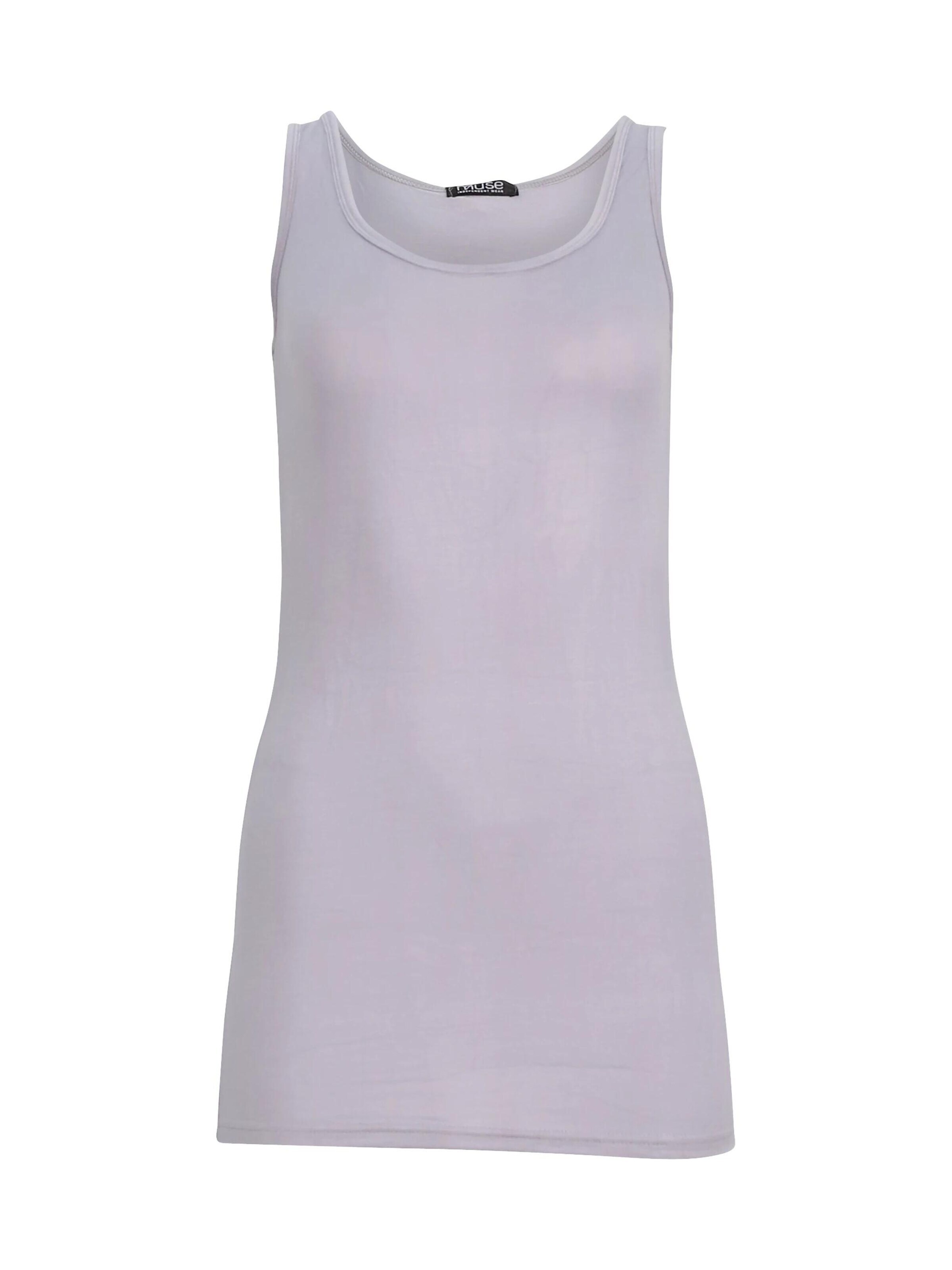 Easy Young Fashion Top in Grey: front