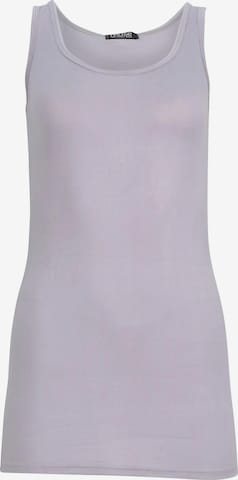 Easy Young Fashion Top in Grey: front