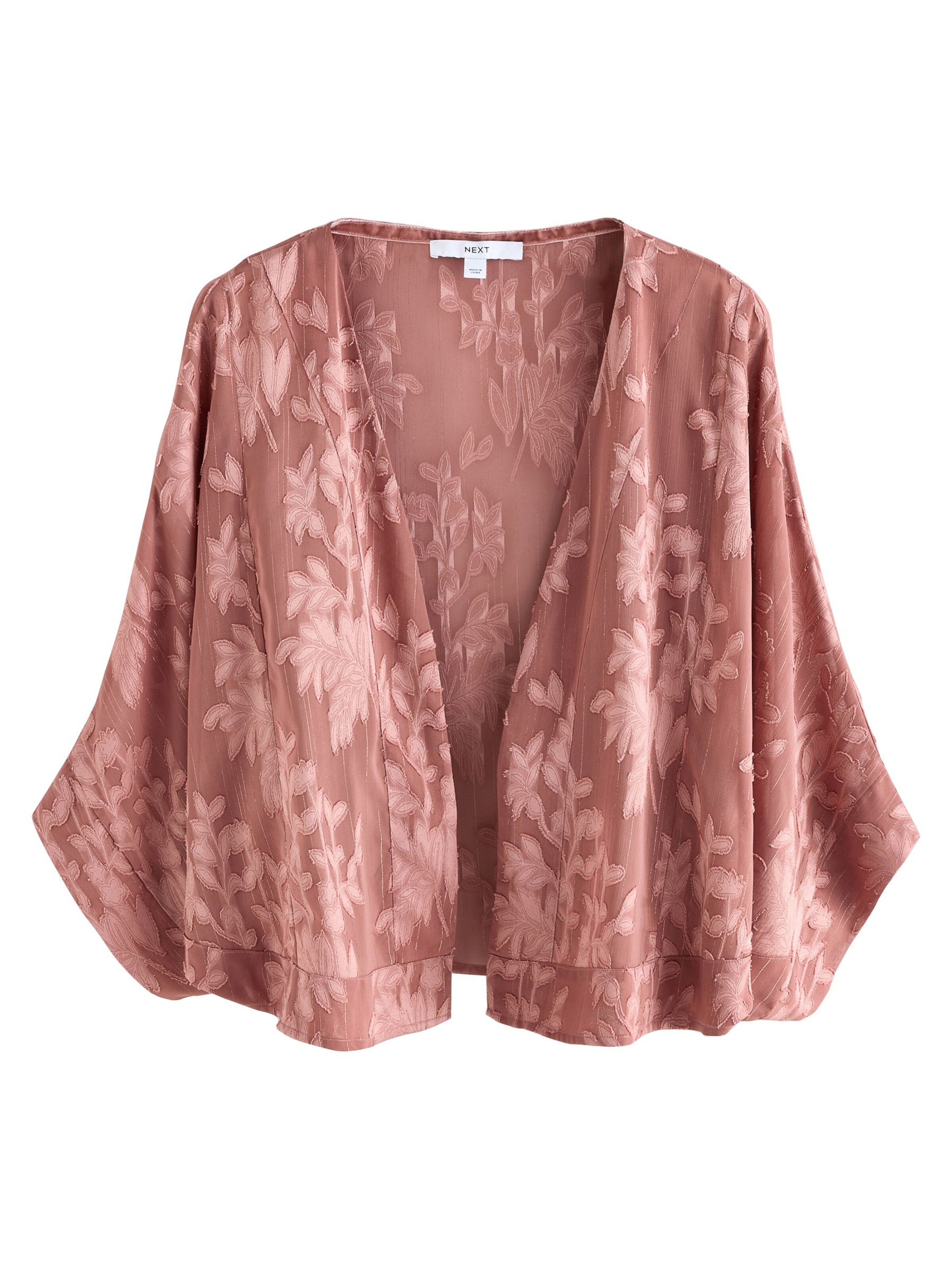 Next Kimono i rosa: framsida