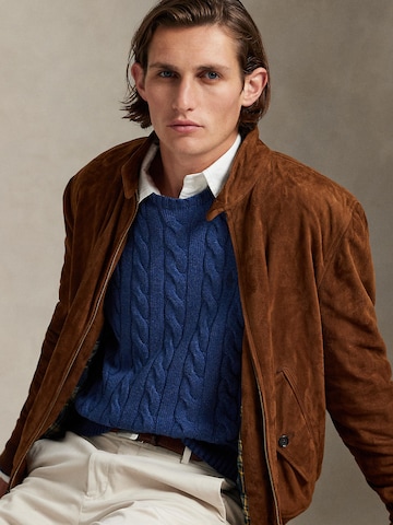 Polo Ralph Lauren Regular fit Πουλόβερ 'DRIVER' σε μπλε