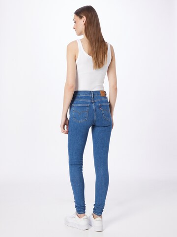 LEVI'S ® Skinny Jeans '720 Hirise Super Skinny' in Blauw