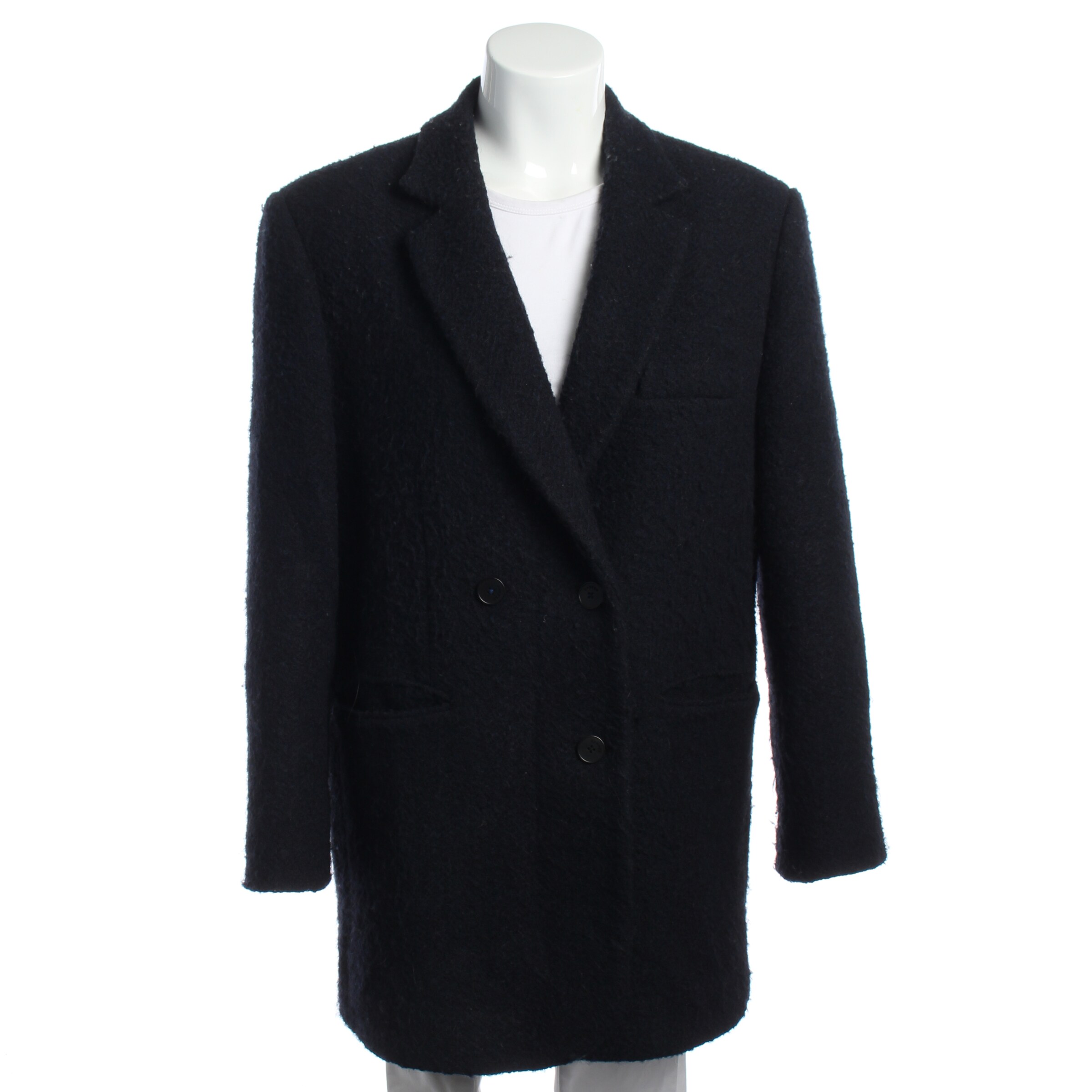 Sandro Übergangsjacke XXS in Blau: Vorderseite