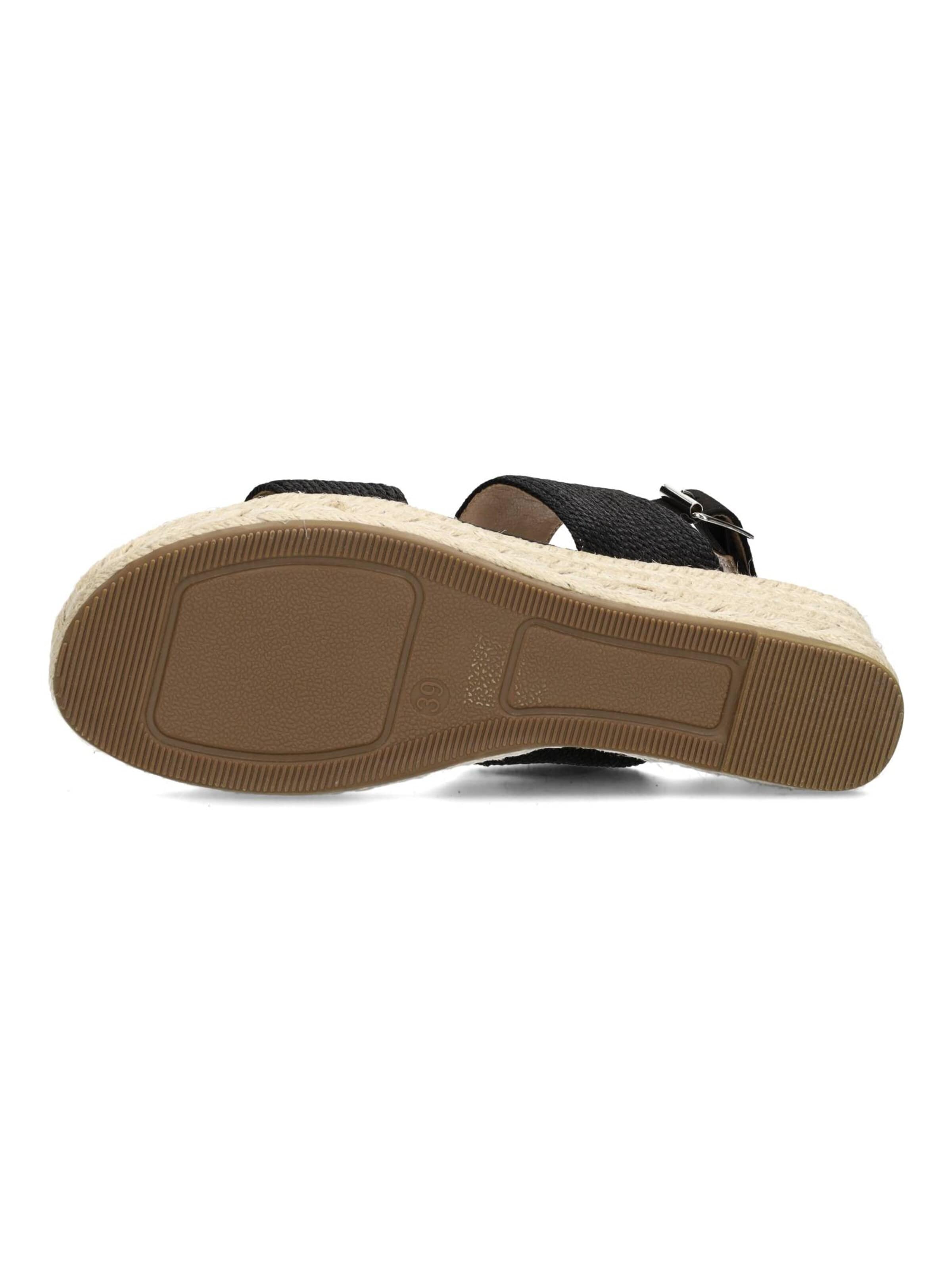 POSH by Poelman Strap Sandals 'CETO' in Black