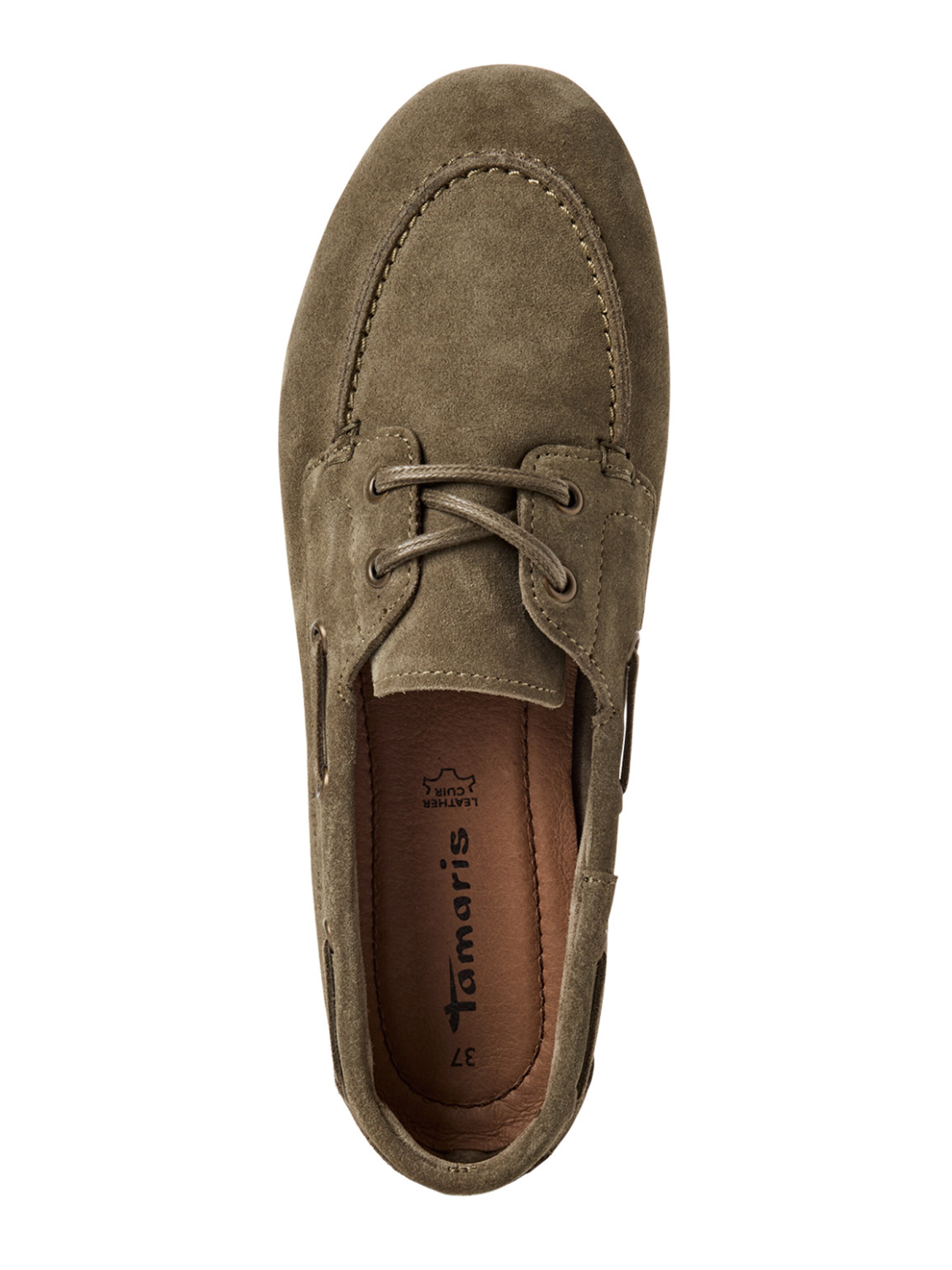 Tamaris Moccasins in Green