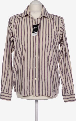 Engbers Button Up Shirt in M in Beige: front