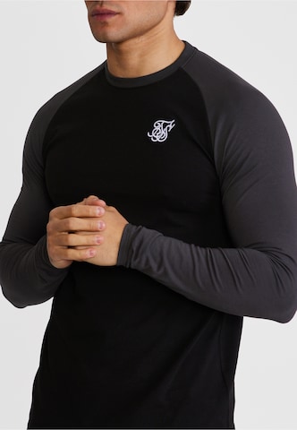 Maglietta di SikSilk in nero
