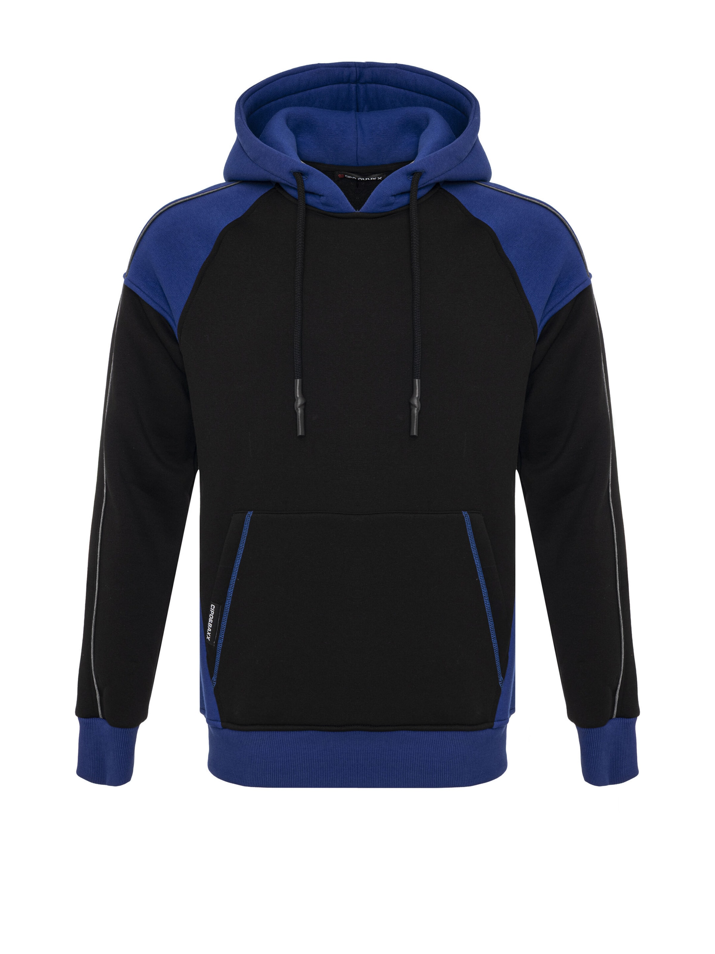 Sweat-shirt 'CL591' CIPO & BAXX en noir : devant