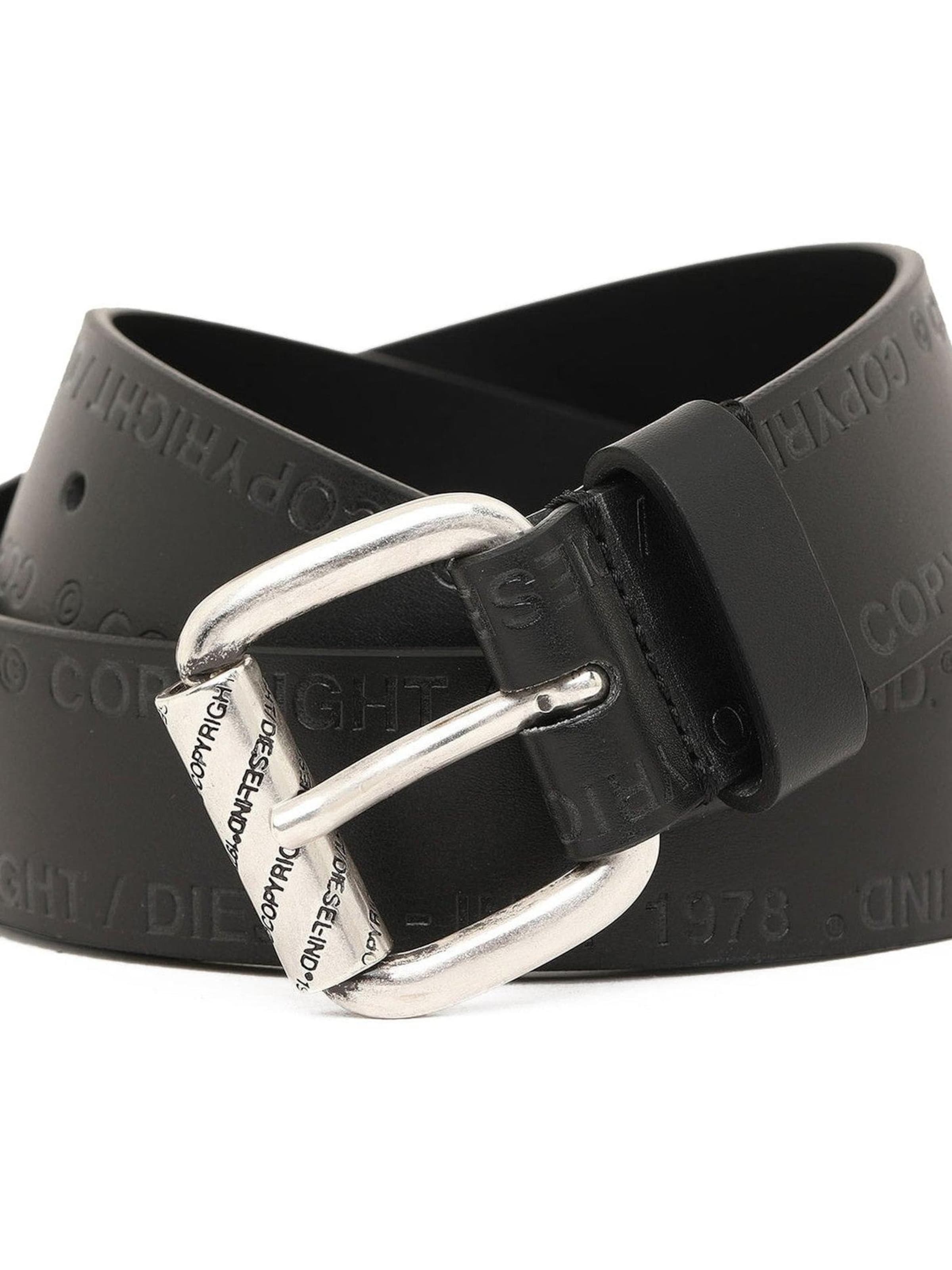 DIESEL Riem 'B-FULCOPY' in Zwart