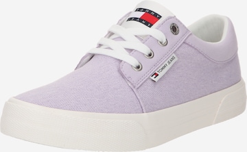 Tommy Jeans Sneakers low i lilla: forside
