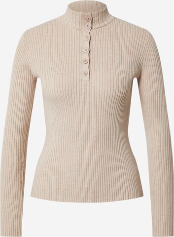 Pull-over 'Promise' EDITED en beige : devant