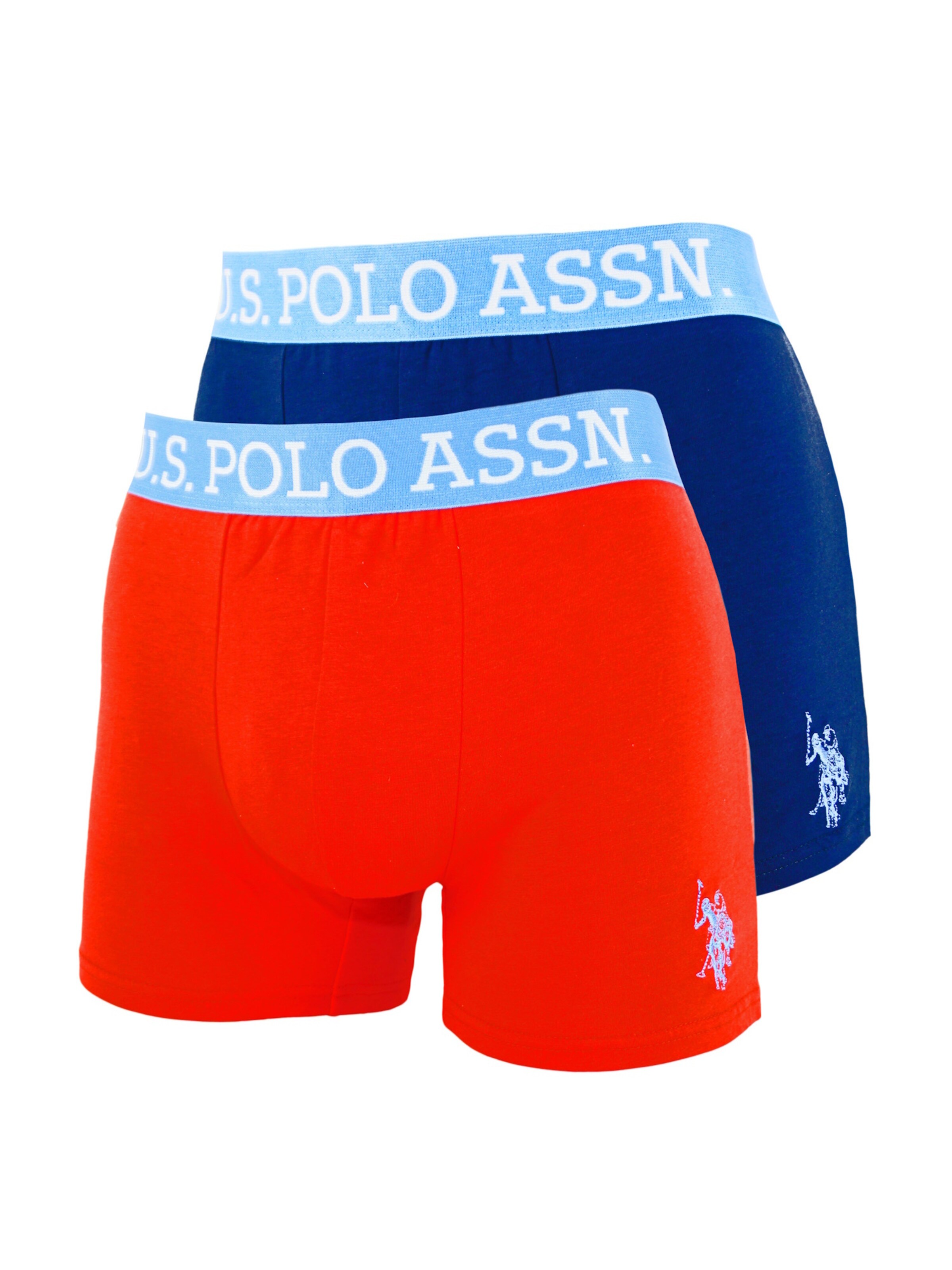 U.S. POLO ASSN. Boxer shorts in Blue: front