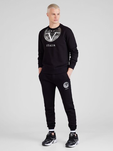 19V69 ITALIA Sweatshirt  'Brutus' in Schwarz