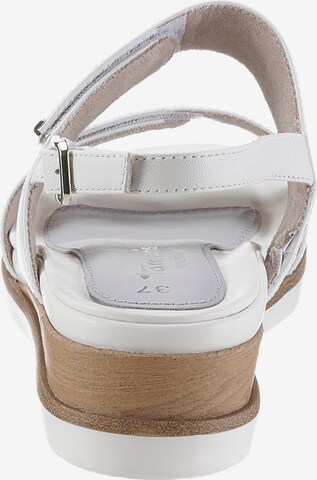 Tamaris Pure Relax Sandals in White