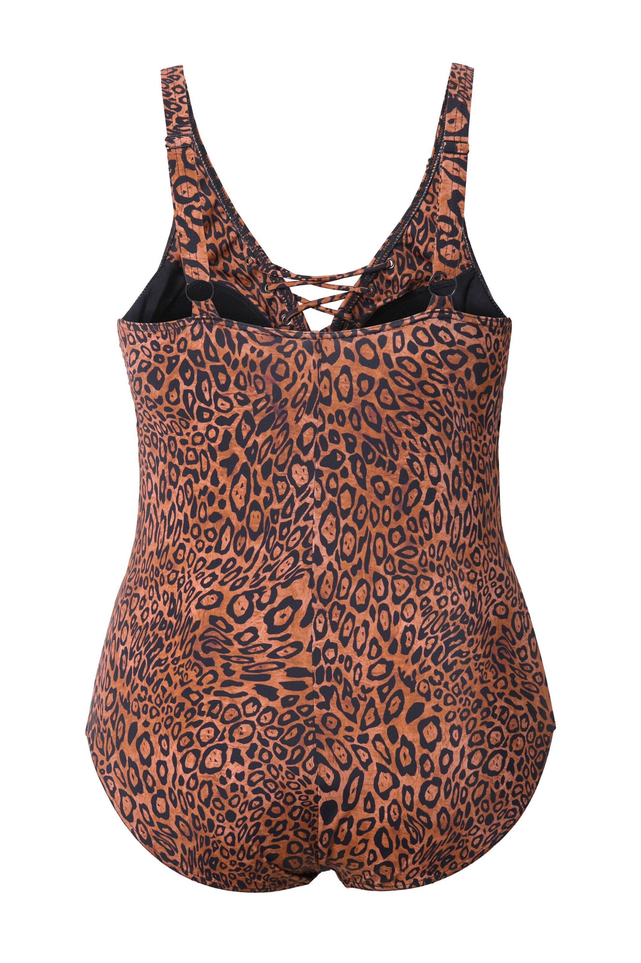 Ulla Popken Треугольник Купальник в Коричневый