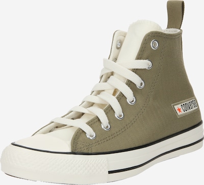 CONVERSE Sneakers 'Chuck Taylor All Star' i beige / oliven, Produktvisning
