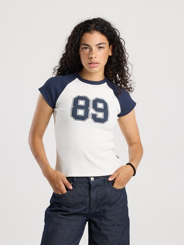 T-shirt America Today en blanc : devant
