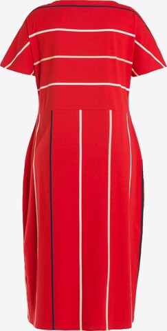 Ulla Popken Dress '806554' in Red