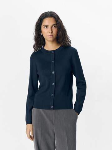 Cardigan 'OBJEster' OBJECT en bleu : devant