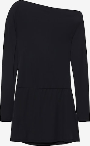 Pull&Bear Sukienka w kolorze czarny: przód