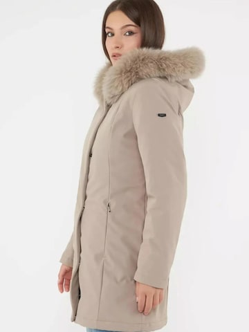Parka d’hiver Refrigiwear en beige