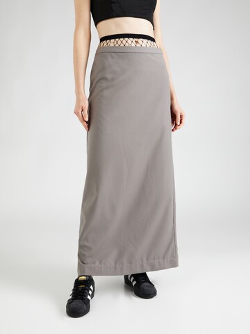 WEEKDAY - Falda 'Grace' en gris: frente