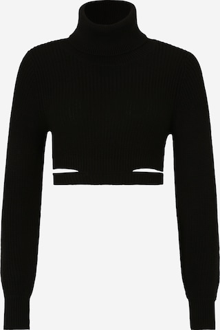 Noisy May Petite Pullover 'BERGHAN' in Schwarz: predná strana