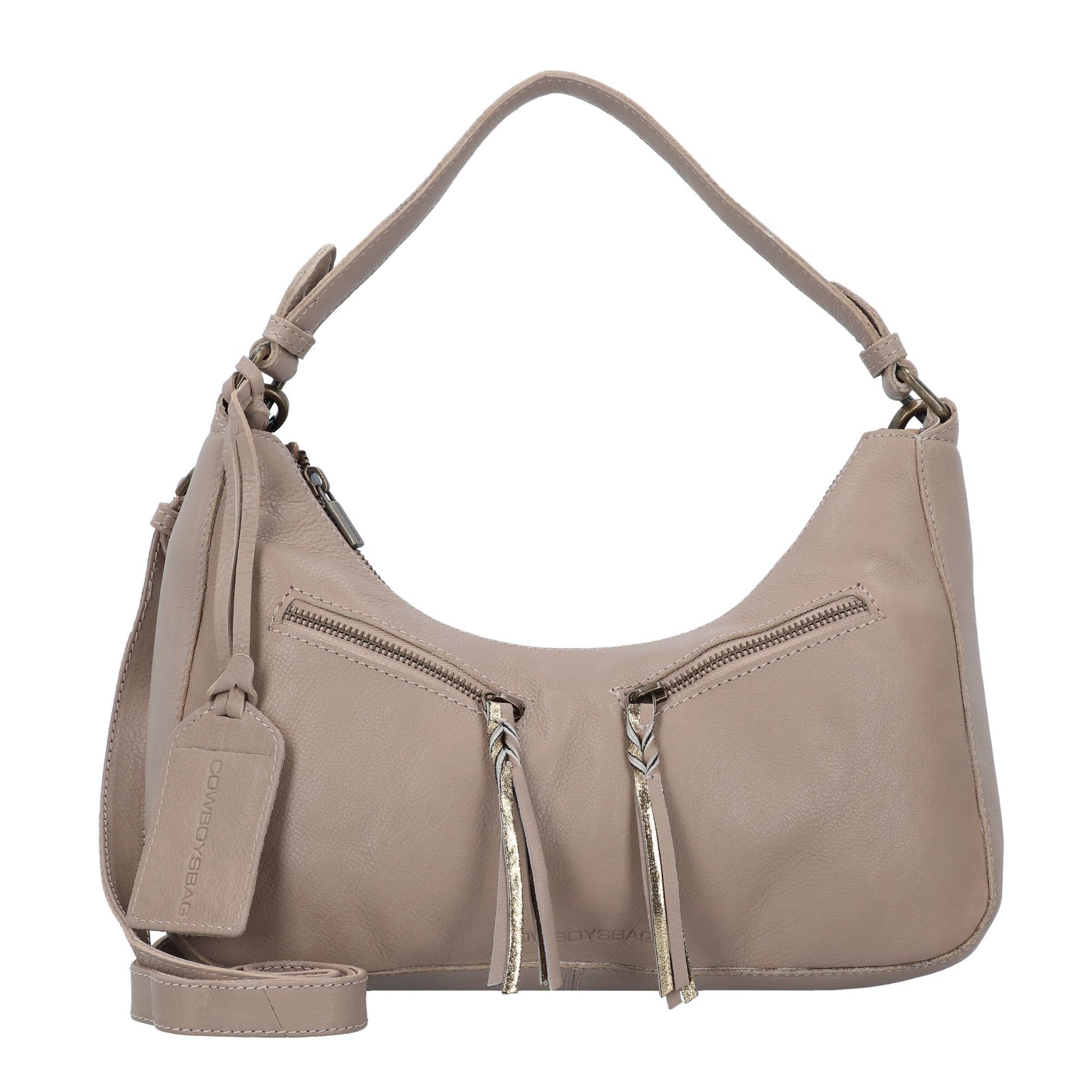 Sac bandoulière 'Cortez' Cowboysbag en marron : devant