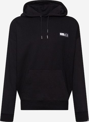 ELLESSE - Sudadera 'Nanga' en negro: frente