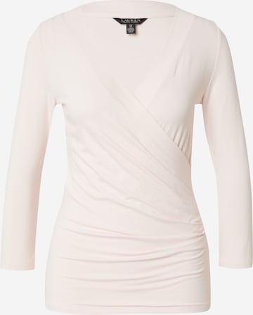 Lauren Ralph Lauren T-shirt 'ALAYJA' i rosa: framsida