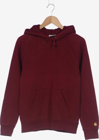 Carhartt WIP Sweatshirt & Zip-Up Hoodie in S in Red: front