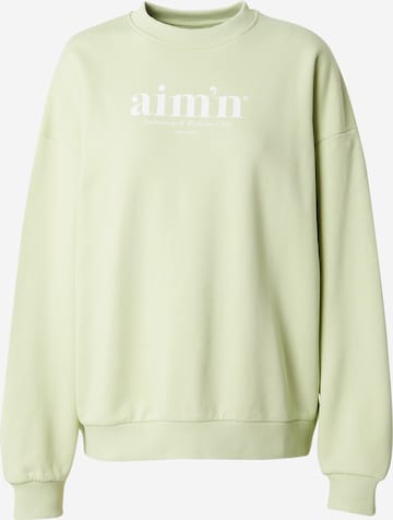 Sweat de sport 'Club' Aim'n en vert : devant