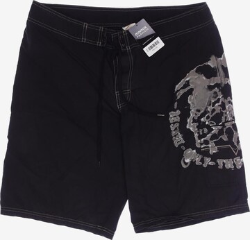 DIESEL Shorts in 35-36 in Black: front