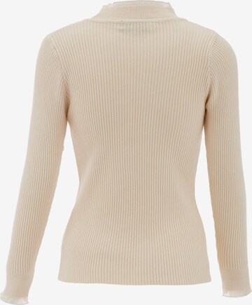 caspio Pullover in Beige