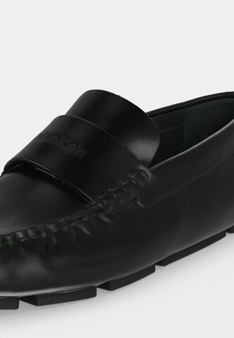 Mocassino di Calvin Klein in nero: frontale