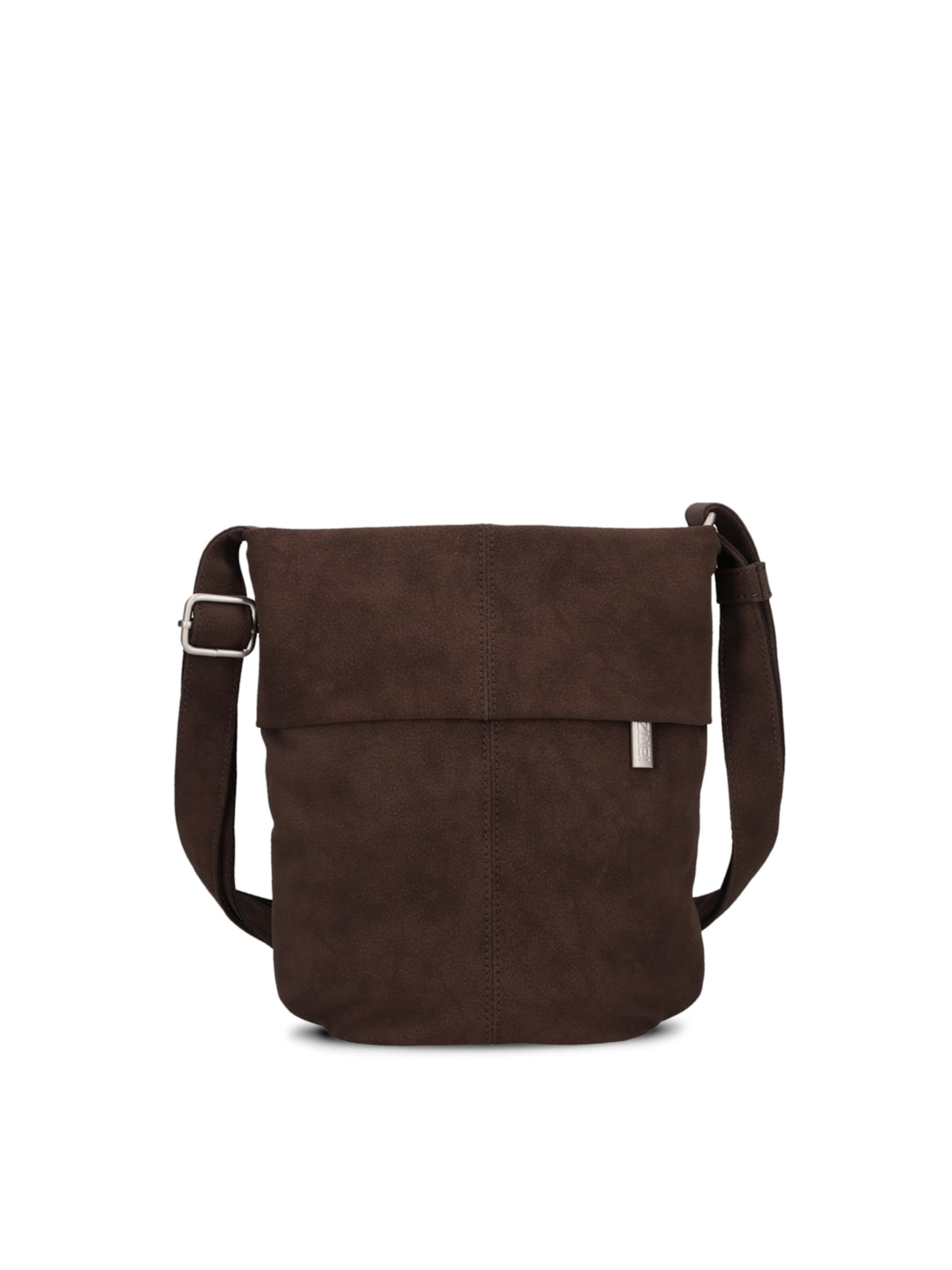 ZWEI Schoudertas 'MADEMOISELLE.M M45' in Bruin: voorkant