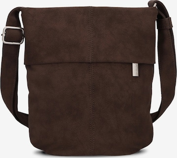 ZWEI Schoudertas 'MADEMOISELLE.M M45' in Bruin: voorkant