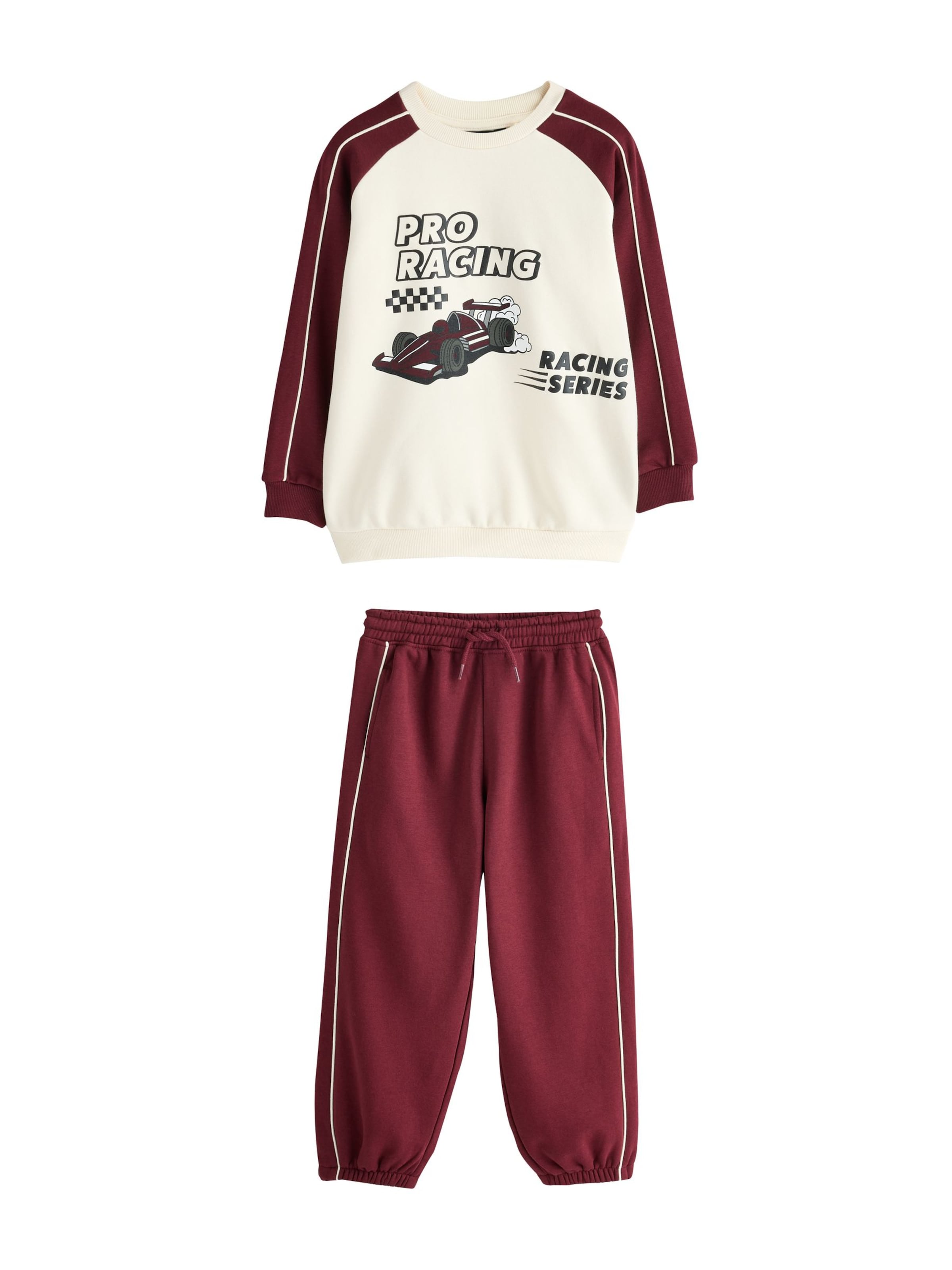 Next Set in 68 in Ecru / Dark grey / Burgundy / Black, Item view