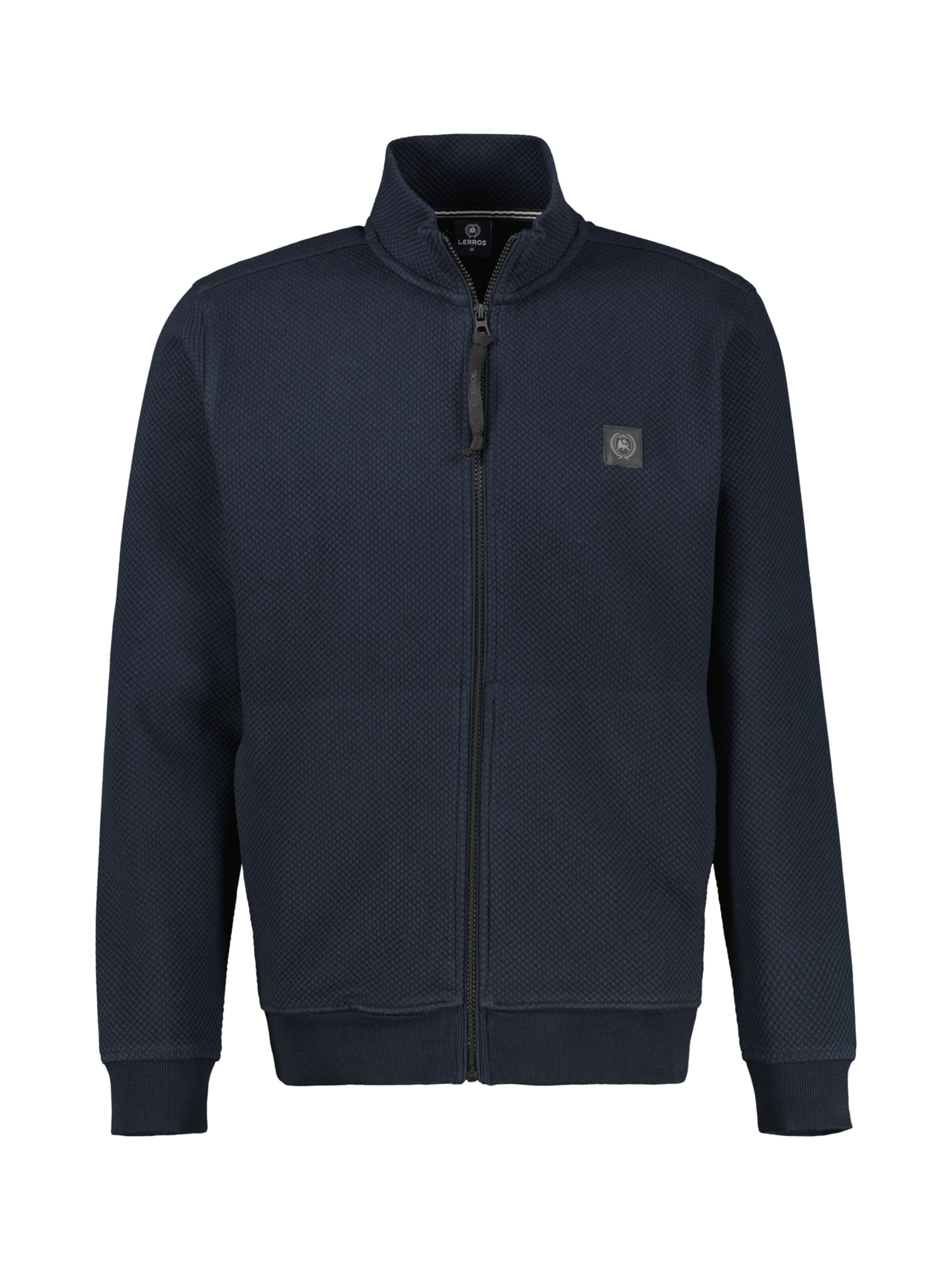 LERROS Sweatjacke in Blau: Vorderseite