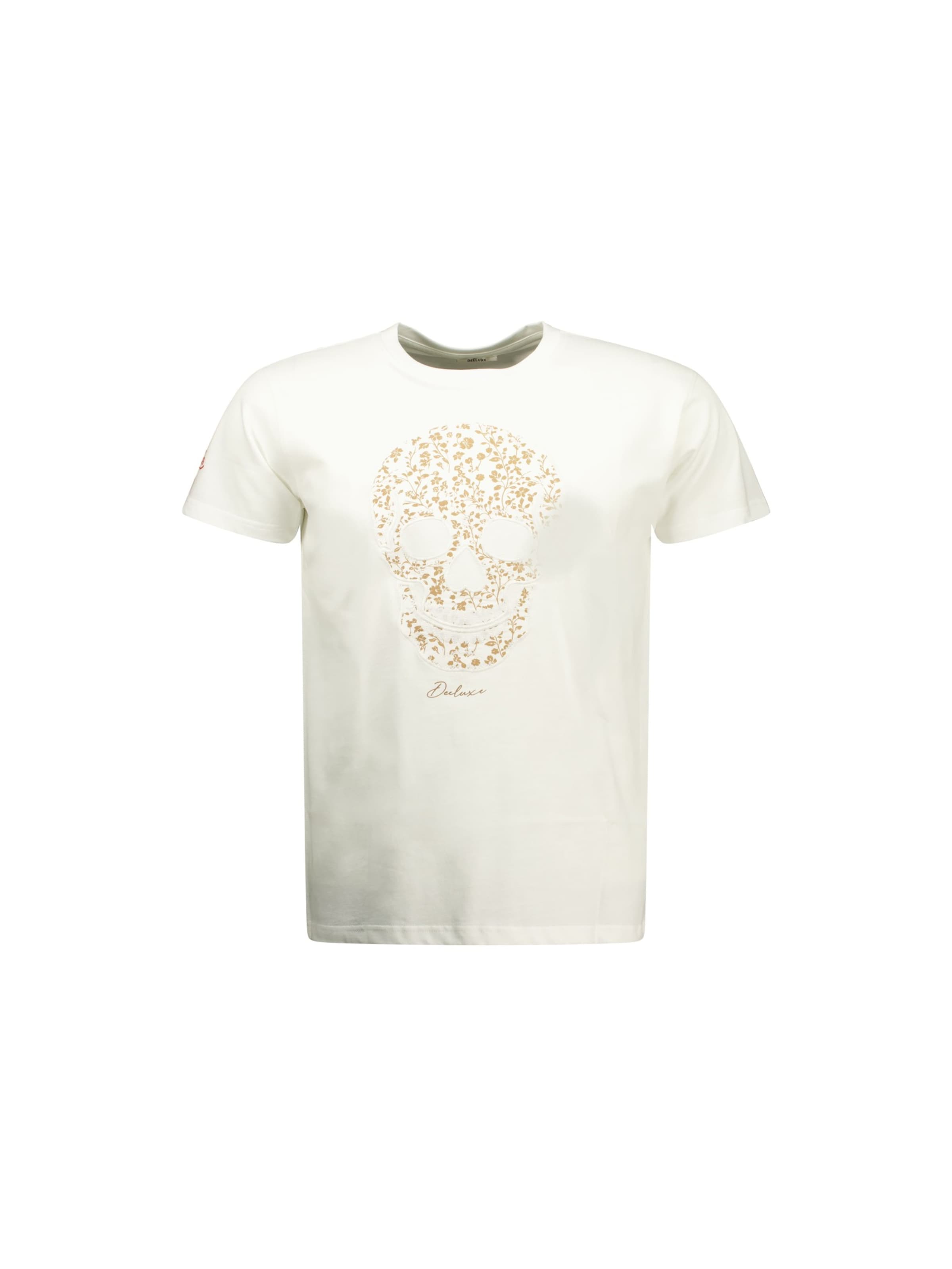 T-Shirt 'Shadow' Deeluxe en blanc : devant