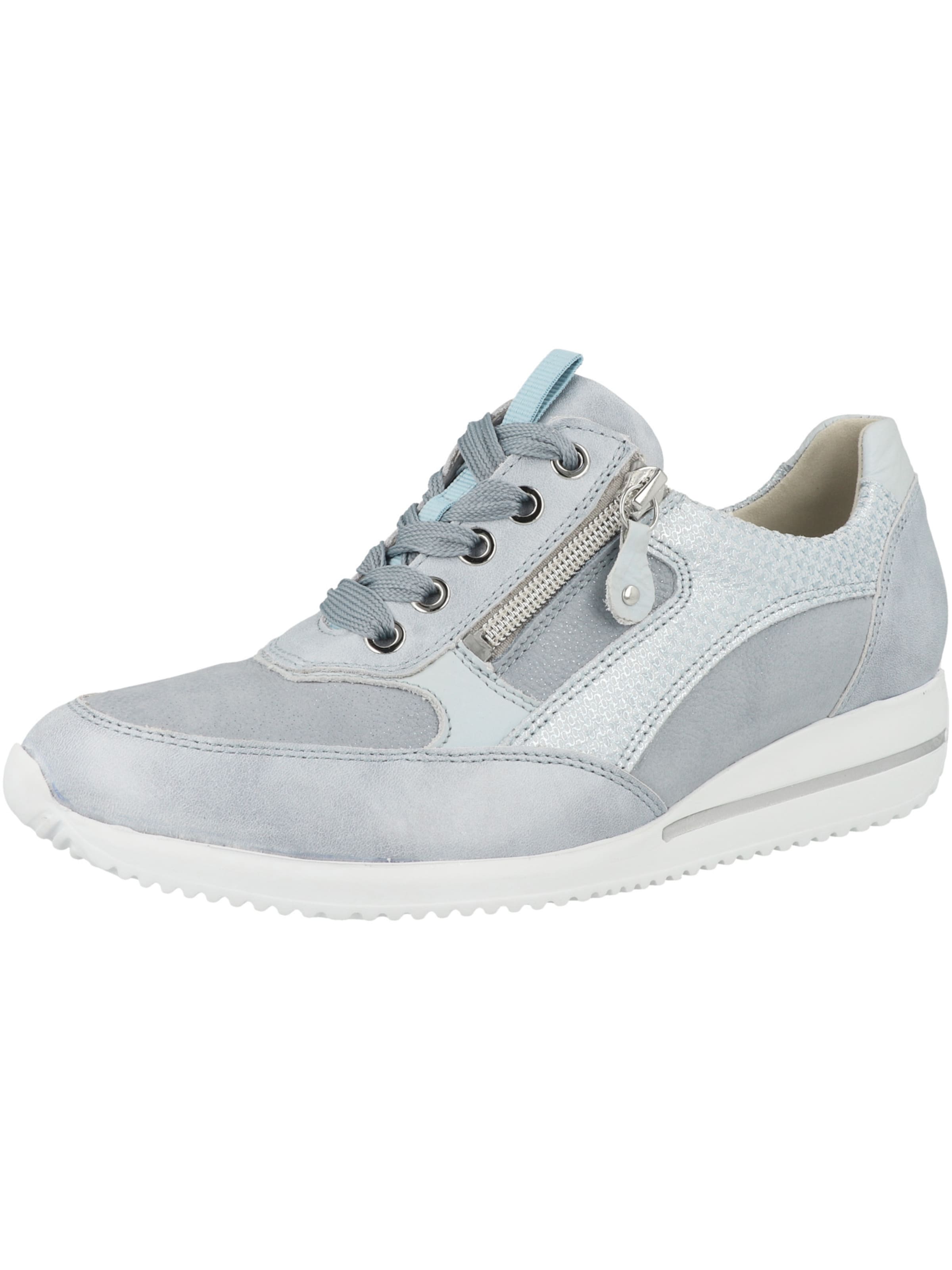 WALDLÄUFER Platform trainers 'Himona' in Blue: front