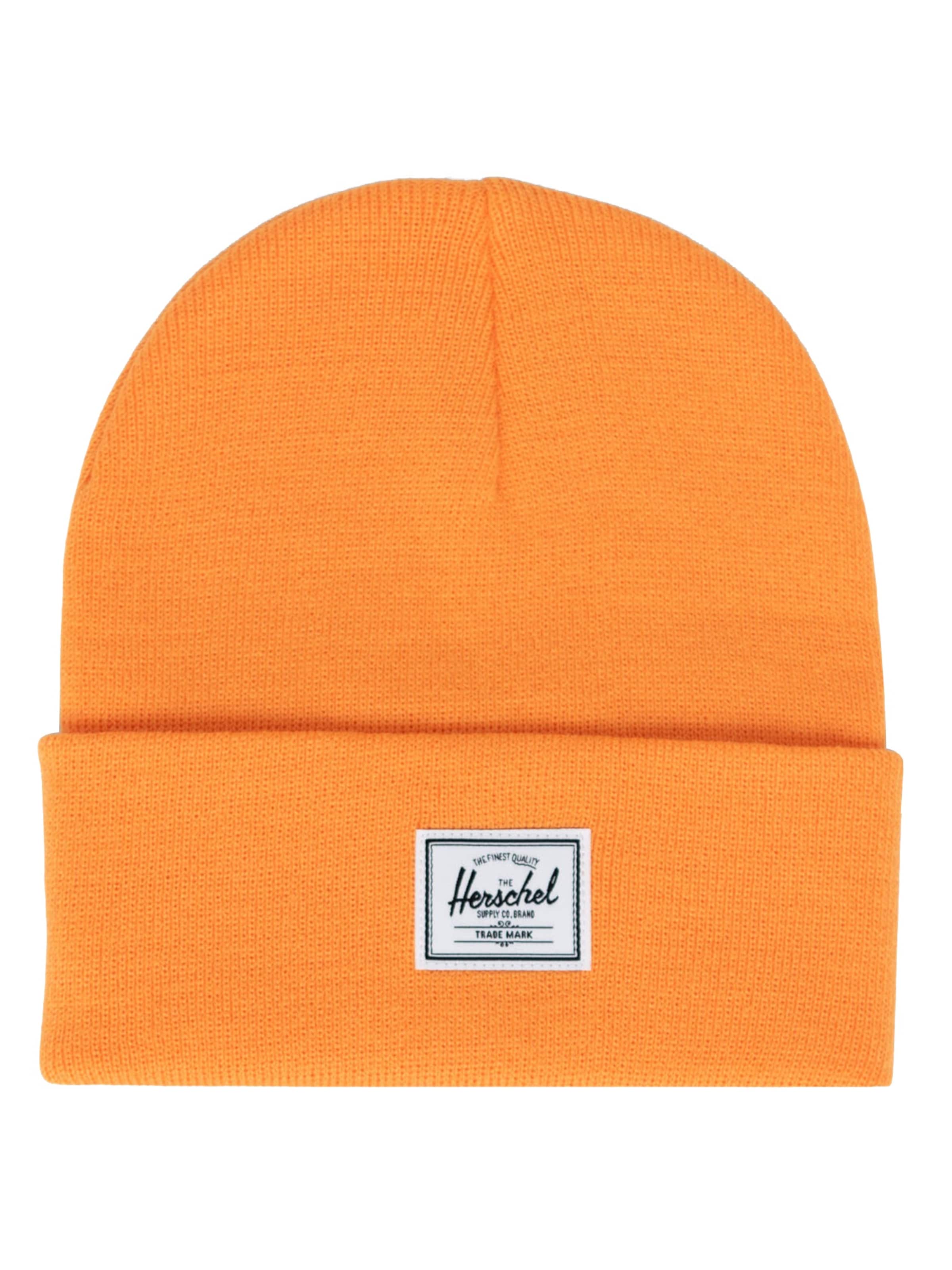 Herschel Beanie 'Elmer' in Orange: front