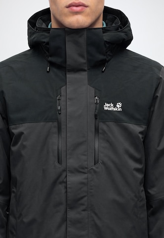 Veste outdoor 'JASPER PRO' JACK WOLFSKIN en noir