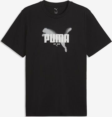 PUMA T-Shirt in Schwarz: Vorderseite