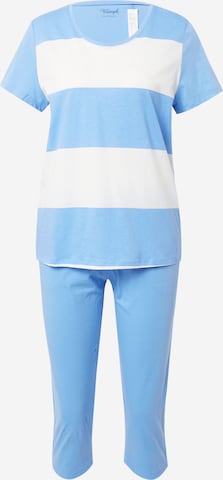 TRIUMPH Pyjama in Blauw: voorkant