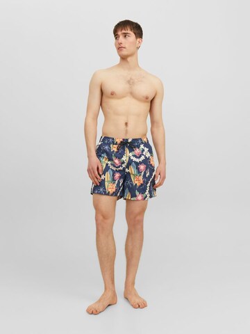 JACK & JONES Badeshorts 'Fiji' i blå