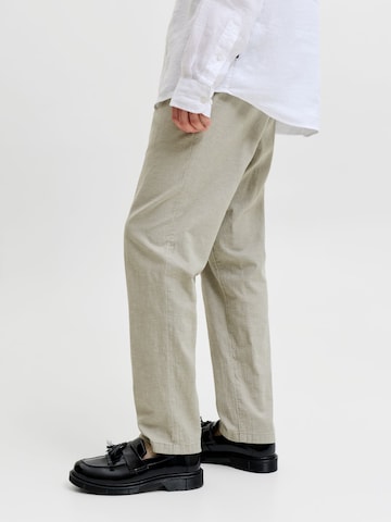 JACK & JONES regular Lærredsbukser i grøn