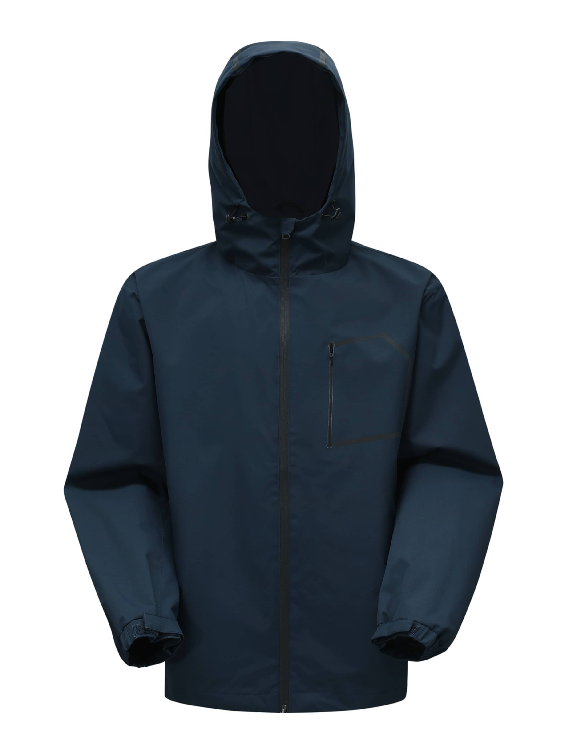 YOUTHUP Athletic Jacket 'Reflex' in Blue: front